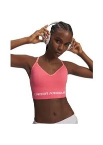 Under Armour Vanish Seamless Low Support Sport-BH Damen 600 - bittersweet pink/white M
