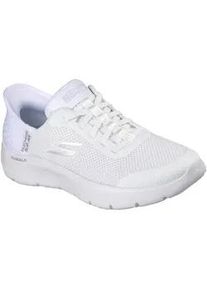 Skechers Go Walk Flex Grand Entry Slipper Damen WHT - wei&szlig; 40