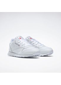 Sneaker Reebok CLASSIC "CLASSIC LEATHER", M&auml;dchen, Gr. 34, wei&szlig;, Leder, Synthetik, Textil, Schuhe Sneaker