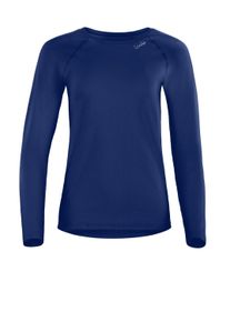 Langarmshirt WINSHAPE "AET118LS", Damen, Gr. S, blau (dunkelblau), 85% Polyester, 15% Elasthan, Rundhals, Shirts Langarmshirt, Functional Light and Soft Long Sleeve Top