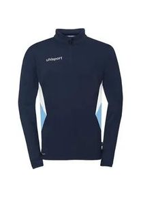 Uhlsport Equipe 29 1/4-Zip Sweatshirt Kinder marine/skyblau/wei&szlig; 128