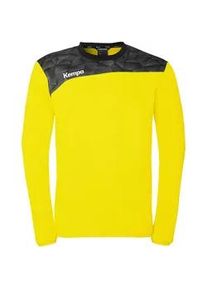 Kempa Athletics 29 Sweatshirt Kinder limonengelb/schwarz 152