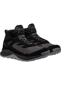 Winterstiefel Keen "HIGHTRAIL MID POLAR", Herren, Gr. 44, schwarz, steel grau, Leder, Synthetik, Schuhe Winterstiefel, Winterschuhe, Winterboots, Snowboots