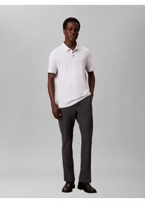 Stretch-Hose Calvin Klein "SLIM TECH STRETCH TROUSER", Herren, Gr. 31, N-Gr, india ink, Web, Obermaterial: 100% Polyester, unifarben, slim fit lang, Hosen Stretch-Hose, slim fit