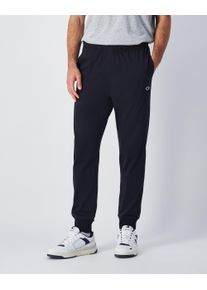 Sweatshorts Champion "Rib Cuff Pants", Herren, Gr. S (44/46), N-Gr, schwarz (nbk), Obermaterial: 100% Baumwolle, Hosen Sweatshorts