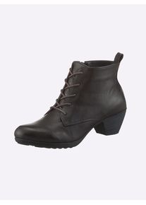 Stiefelette Andrea Conti, Damen, Gr. 37, schwarz, Lederimitat, Schuhe Stiefelette