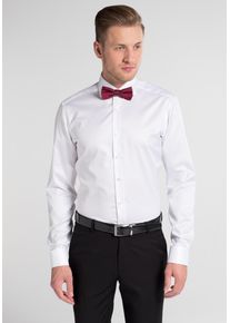 Langarmhemd Eterna "SLIM FIT", Damen, Gr. 40, Normalgr&ouml;&szlig;en, wei&szlig;, Twill, 100% Baumwolle, schmal, Umschlagmanschette, Hemden Langarmhemd, NON IRON (b&uuml;gelfrei)
