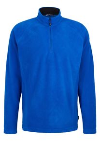 Fleecepullover Ziener "JUSEI-Z midlayer man", Herren, Gr. 46, cobalt blau, Obermaterial: 100% Polyester, Sweatshirts Fleecepullover