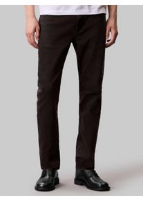 Slim-fit-Jeans Calvin Klein Jeans "SLM TPR", Herren, Gr. 38, L&auml;nge 34, schwarz (ck essential schwarz), Denim/Jeans, Obermaterial: 98% Baumwolle, 2% Elasthan, unifarben, slim fit lang, Jeans Slim-fit-Jeans, Mit G&uuml;rtelschlaufen