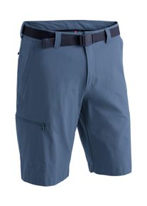 Funktionsshorts Maier Sports "Huang", Damen, Gr. 64, Normalgr&ouml;&szlig;en, blau (jeansblau), 90%Polyamid, 10% Elasthan, Hosen Funktionsshorts, Herren Shorts, kurze Outdoor-Hose, Bermudas mit 4 Taschen, Regular Fit