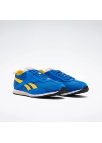 Sneaker Reebok CLASSIC "R400", Damen, Gr. 42,5, vector blau, optimum blau, golden haze, Leder, Synthetik, Textil, Schuhe Sneaker