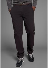 Chinohose Bruno Banani, Herren, Gr. 30, L&auml;nge 32, schwarz, Web, Obermaterial: 98% Baumwolle, 2% Elasthan, unifarben, regular fit lang, Hosen Chinohose