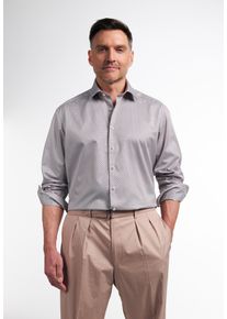 Langarmhemd Eterna "COMFORT FIT", Damen, Gr. 42, Normalgr&ouml;&szlig;en, navy, Twill, 100% Baumwolle, normal, Manschette, Hemden Langarmhemd, EASY IRON (b&uuml;gelleicht)