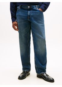 Tommy Hilfiger Big & Tall 5-Pocket-Jeans "BT-MADISON", Herren, Gr. 40, L&auml;nge 34, blau (kells blau), Denim/Jeans, Obermaterial: 99% Baumwolle, 1% Elasthan, TOMMY HILFIGER BIG & TALL, relaxed fit, Jeans 5-Pocket-Jeans, Gro&szlig;e Gr&ouml;&szlig;en, mit leichten Used-Effekten