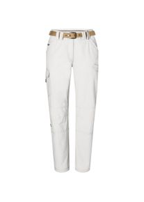 Outdoorhose LPO "Krempelhose KENORA ROLL UP II", Damen, Gr. 40/42 (M), Normalgr&ouml;&szlig;en, wei&szlig;, 70% Baumwolle; 30% Polyamid, Hosen Outdoorhose, Schnelltrocknend und atmungsaktiv