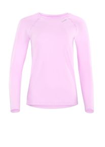 Langarmshirt WINSHAPE "AET118LS", Damen, Gr. M, rosa (lavender rose), 85% Polyester, 15% Elasthan, Rundhals, Shirts Langarmshirt, Functional Light and Soft Long Sleeve Top