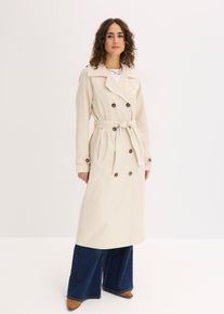 bonprix Trenchcoat gef&uuml;ttert, beige, Gr.44, schicker Trenchcoat