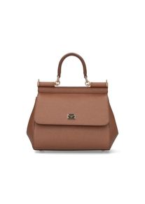 Dolce & Gabbana Dolce&Gabbana Crossbody Bags - "Sicily" Medium Handbag Brown - Gr. unisize - in Braun - f&uuml;r Damen