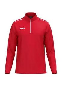 Jako One 1/4-Zip Sweatshirt Kinder 100 - rot 164