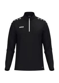 Jako One 1/4-Zip Sweatshirt Kinder 800 - schwarz 140