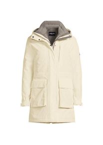 LANDS' END Wasserdichter 3-in-1-Parka Squall, Damen,  Wei&szlig;, Polyester/Nylon, by Lands' End