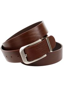 Lederg&uuml;rtel Anthoni Crown, Herren, Gr. 105, braun, Leder, genarbt, unifarben, Basic, G&uuml;rtel Lederg&uuml;rtel, aus Vollleder