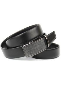 Lederg&uuml;rtel Anthoni Crown, Herren, Gr. 105, schwarz, Rindsleder, G&uuml;rtel Lederg&uuml;rtel