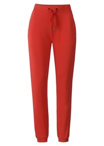Sweathose LPO "Sweathose Sanya", Damen, Gr. 46 (L), Normalgr&ouml;&szlig;en, poppy rot, 65% Baumwolle, 30% Polyester, 5% Elasthan, regular fit, Hosen Sweathose