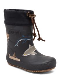 Gummistiefel bisgaard "thermo", Jungen, Gr. 38, blau (blau tiefblau shark), Gummi, Basic, Schuhe Gummistiefel, Boots mit Lammwolle, Gr&ouml;&szlig;enschablone zum Download