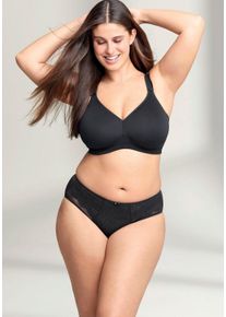 Soft-BH Rosa Faia "Selma", Damen, Gr. 80, Cup C, schwarz, Stoff, Obermaterial: 60% Polyester, 27% Polyamid, 13% Elasthan, clean, matt, unifarben, normal, BHs Soft-BH, Spacer-Schale, ohne B&uuml;gel, mit Spitze, atmungsaktiv, schlicht, bequem