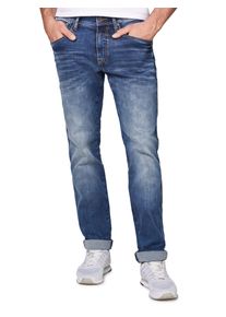 5-Pocket-Jeans CAMP DAVID, Herren, Gr. 30, L&auml;nge 32, blau (blau vintage), Denim/Jeans, Obermaterial: 60% Baumwolle, 24% Polyester, 13% Lyocell, 3% sonstige Fasern, unifarben, regular fit lang, Jeans 5-Pocket-Jeans, mit Stretch