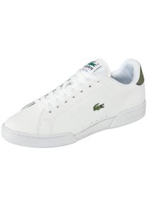 Sneaker Lacoste "Lacoste CARNABY CUP", Herren, Gr. 44, wht, khk, Leder, Schuhe Sneaker
