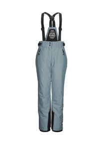 Skihose Killtec "KSW 213 GRLS SKI PNTS", M&auml;dchen, Gr. 176, Normalgr&ouml;&szlig;en, graublau, Obermaterial: 100% Polyester;Futter: 100% Polyester;F&uuml;llung: 100% Polyester, Hosen Skihose, Wasserdichte, atmungsaktive Skihose mit verstellbarer Taille