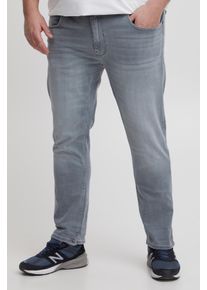 Slim-fit-Jeans Blend "Jet fit Multiflex - NOOS", Herren, Gr. 44, L&auml;nge 32, grau (denim grau), Denim/Jeans, Obermaterial: 91% Baumwolle, 7% Polyester, 2% Elasthan, Abriebeffekte, slim fit kn&ouml;chellang, Jeans Slim-fit-Jeans