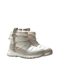Winterstiefel The North Face "W THERMOBALL LACE UP WP", Damen, Gr. 37, beige (cremefarben), Synthetik, Schuhe Winterstiefel, Snowboots, Winterboots, Winterschuhe, wasserdicht