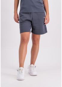 Sweatshorts Alpha Industries "Unisex EMB Short", Herren, Gr. XS, Normalgr&ouml;&szlig;en, grau (grauschwarz), Obermaterial: 80% Baumwolle, 20% Polyester, Hosen Sweatshorts