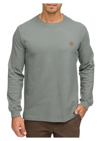 Sweatshirt INDICODE "INSalupe", Herren, Gr. XL, castor gray, Sweatware, Obermaterial: 100% Baumwolle, unifarben, regular fit h&uuml;ftlang, Rundhals, Sweatshirts Sweatshirt