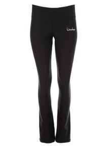 Leggings WINSHAPE "Functional Power Shape BCL102", Damen, Gr. XL, Normalgr&ouml;&szlig;en, schwarz, 80% Polyester, 20% Elasthan, Hosen Leggings, Boot Cut