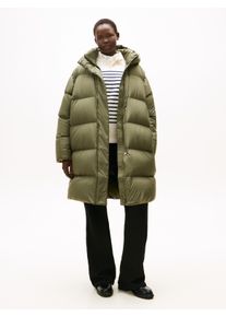 Daunenmantel Tommy Hilfiger Curve "CRV MODERN DOWN REG COAT", Damen, Gr. 52, utility olive, Steppware, Obermaterial: 100% Polyester. Futter: 100% Polyamid. Wattierung: 100% Daunen, unifarben, M&auml;ntel Daunenmantel, in gro&szlig;en Gr&ouml;&szlig;en