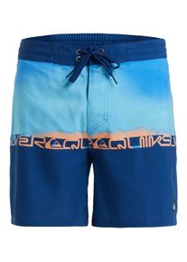 Boardshorts Quiksilver "Everyday 16", Herren, Gr. 28(XS), blau (nebulas blau wordblock), Obermaterial: 100% Microfaser;, Hosen Boardshorts