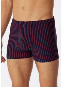 Boxershorts Schiesser "95/5 Essentials", Herren, Gr. 5, rot (500, rot), Single Jersey, Obermaterial: 95% Baumwolle, 5% Elasthan, k&ouml;rpernah, Unterhosen Boxershorts, ohne Eingriff, weich, formstabil