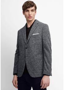 Anzugsakko Cinque "CIDATI", Herren, Gr. 98, grau, Web, Obermaterial: 45% Polyester, 30% Wolle, 25% Polyamid, unifarben, slim fit, V-Ausschnitt, Sakkos Anzugsakko, mit Brusttasche f&uuml;r ein Einstecktuch