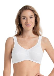Entlastungs-BH ANITA SINCE 1886 "Jana", Damen, Gr. 95, Cup G, wei&szlig;, Piqu&eacute;, Obermaterial: 80% Baumwolle, 15% Polyamid, 5% Elasthan, BHs Entlastungs-BH, Baumwollmix, schlicht, elastisch, funktionell, Entlastungstr&auml;ger