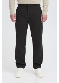 Chinohose Blend "BHNATAN WIDE LEG CHINO", Herren, Gr. 29, L&auml;nge 32, schwarz, Web, Obermaterial: 98% Baumwolle, 2% Elasthan, unifarben, relaxed fit kn&ouml;chellang, Hosen Chinohose