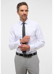 Langarmhemd Eterna "SLIM FIT", Damen, Gr. 42, Normalgr&ouml;&szlig;en, wei&szlig;, Twill, 100% Baumwolle, schmal, Umschlagmanschette, Hemden Langarmhemd, NON IRON (b&uuml;gelfrei)