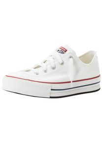 Sneaker Converse "CHUCK TAYLOR ALL STAR EVA LIFT CANVAS PLATFORM", Damen, Gr. 38, wei&szlig; (wei&szlig;, garnet, navy), Textil, Schuhe Sneaker