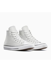 Sneaker Converse "CHUCK TAYLOR ALL STAR LEATHER", Herren, Gr. 48, grau (barely grau, barely grau), Leder, Schuhe Sneaker