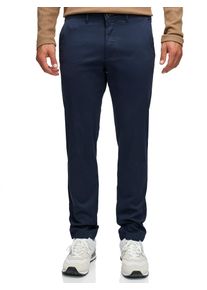 Chinos INDICODE "INRafle", Herren, Gr. 28, L&auml;nge 32, navy, Web, Obermaterial: 98% Baumwolle, 2% Elasthan, unifarben, regular fit, Hosen Chinos