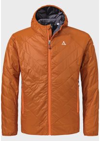 Sch&ouml;ffel Funktionsjacke SCH&Ouml;FFEL "Hiking Ins Jacket Style Cascata MNS", Herren, Gr. 46, gelb (5845, gelb), Oberstoff: 100% Nylon; Futter: 100% Polyester; Wattierung: 100% Polyester, regular fit, hoch geschlossener Ausschnitt, Jacken Funktionsjacke