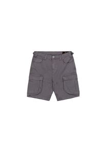 Shorts Alpha Industries "Canvas Cargo Short", Herren, Gr. 30, Normalgr&ouml;&szlig;en, grau (vintage grau), Obermaterial: 100% Baumwolle, Hosen Shorts